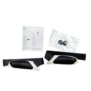 Meta Quest 3 Controller Grip VR‎ Cover Strap Battery Case Black Set